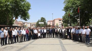 Yahyalı’da bayramlaşma töreni yapıldı