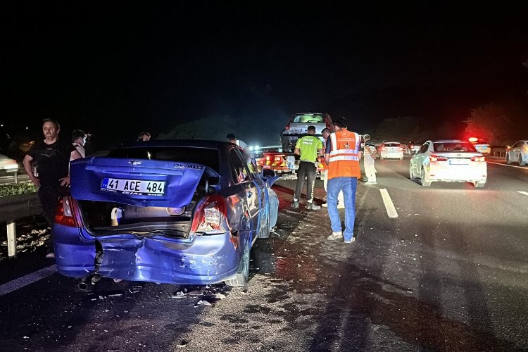 Anadolu Otoyolu’unda zincirleme kaza