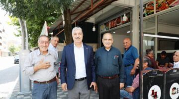 Başkan Ömeroğlu’ndan esnafa ziyaret