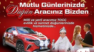 Bayrampaşalı kızlar TOGG ile gelin oluyor