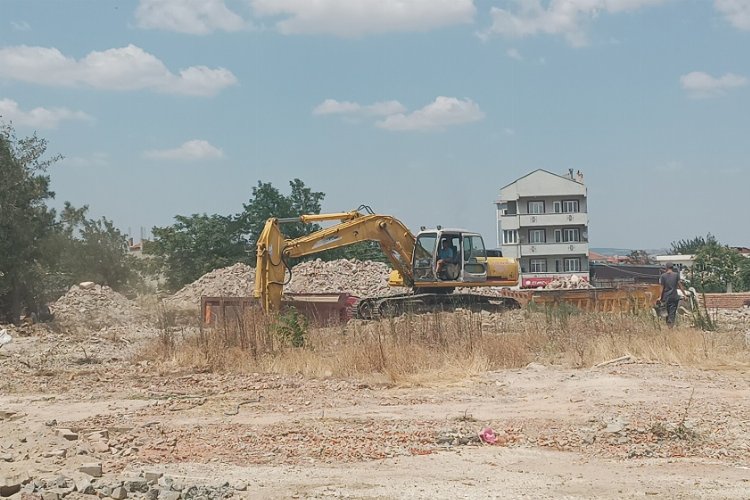 Edirne Keşan’da İnönü İlkokulu’nda çalışma başladı