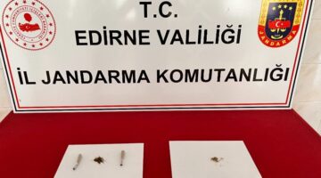 Enez’de uyuşturucu ele geçirildi