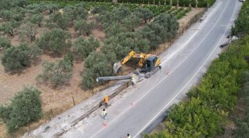 İZSU yatırımları sayesinde susuzluk yaşanmıyor Foça yazı rahat geçiriyor