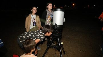 Konya Bilim Merkezi’nin 5. Astronomi Festivali Gökyüzü Meraklılarını Bir Araya Getirdi