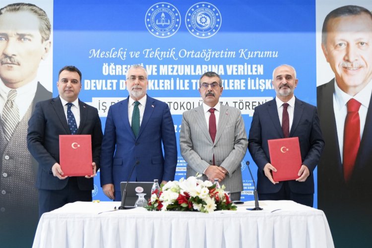 ‘Mesleki ve Teknik’te devlet teşviki protokolü