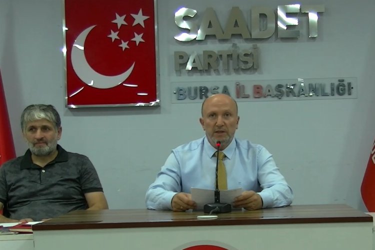 Saadet Partisi Bursa’dan BESAŞ zammına tepki