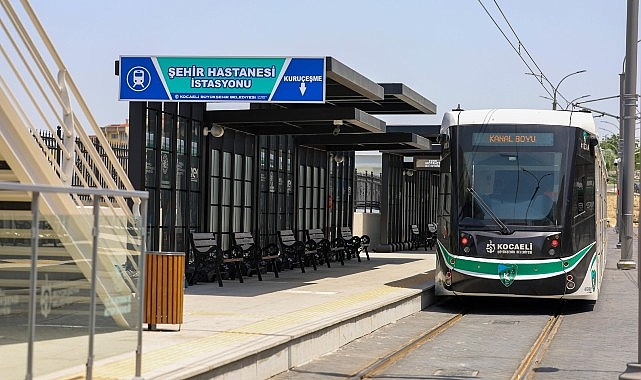 Şehir Hastanesine 15 dakikada bir tramvay