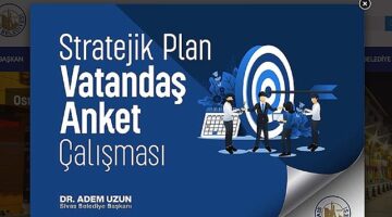 Sivas Belediyesi’nden Stratejik Plan İçin Vatandaş Anketi