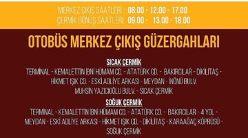 Sivas Çermikler İçin Otobüs Seferleri Başladı