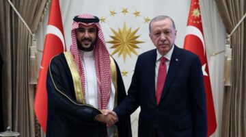 Suudi Arabistan Savunma Bakanı Beştepe’de