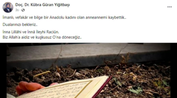 Afyonkarahisar Valisi Kübra Güran Yiğitbaşı'nın Acı Günü