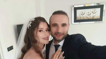 Afyonkarahisar'da Görkemli Düğün: Erdal Kaplan ve Tuğçe Çetin Evliliğe İlk Adımını Attı