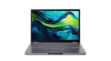 Acer Aspire Spin 14, Dokunmatik Ekranı, Dönüştürülebilir Kullanım Modlarıyla Mobil Kullanıcılara Çoklu Görevlerinde Destek Oluyor