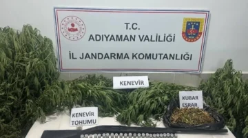 Adıyaman Jandarması’ndan uyuşturucuya geçit yok