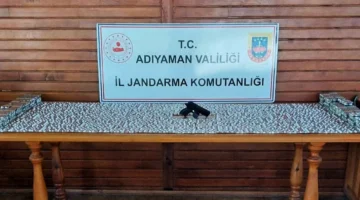 Adıyaman Jandarması’nın uyuşturucu ile mücadelesi sürüyor