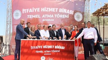 Bodrum İtfaiye Hizmet Binasının Temeli Atıldı