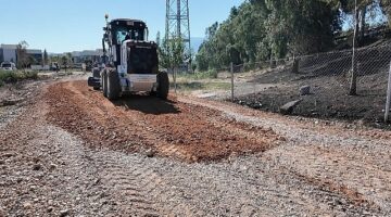 Bornova’da yeni yol çalışması