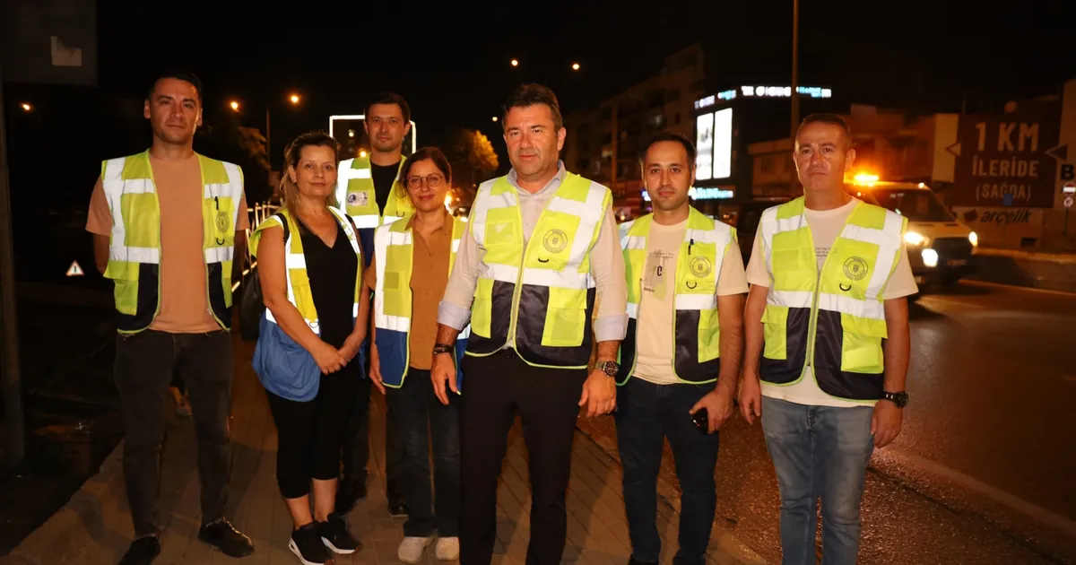 Bursa Büyükşehir’den daha temiz bir Bursa için gece mesaisi