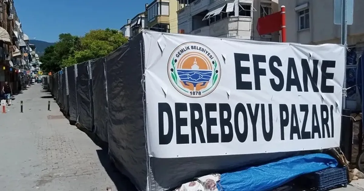 Bursa Kumla’da efsane Dereboyu Pazarı