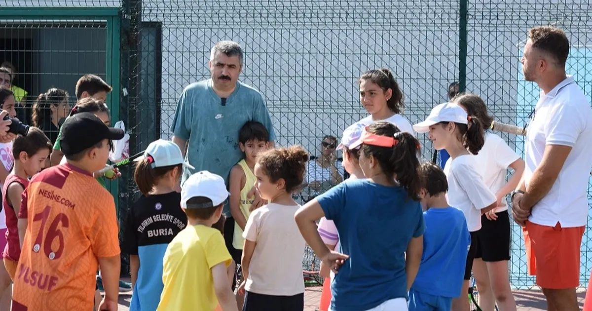 Bursa Yıldırım’a yeni tenis kortu müjdesi