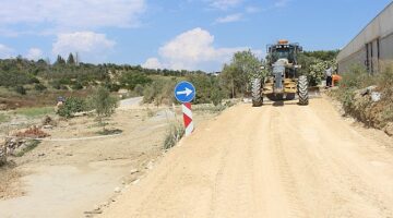 Büyükşehir Seydiler-Hacıali grup yolunda alternatif yol açıyor