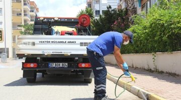 Büyükşehir vektörle mücadele çalışmasını aralıksız sürdürüyor