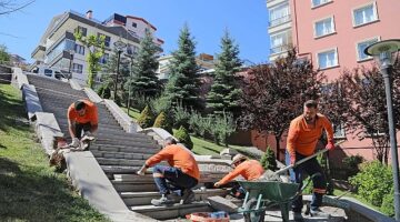 Çankaya Belediyesi, ilçe genelindeki parklarda bakım ve onarım çalışmalarını hız kesmeden sürdürüyor