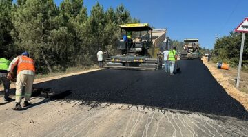 Derince ile köyler arasındaki yol yenileniyor