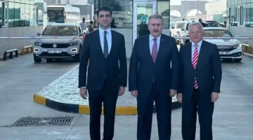 Destici, Ömer Sevgili ve Mehmet Kerman tarafından karşılandı