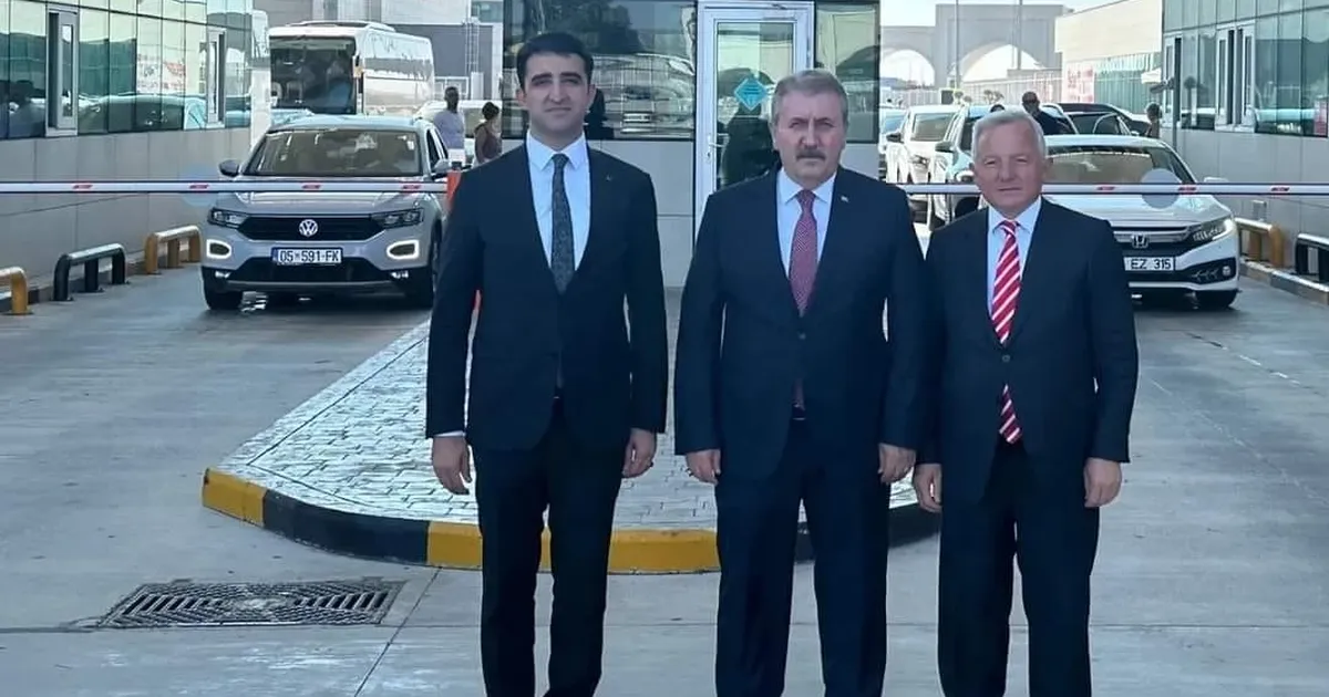 Destici, Ömer Sevgili ve Mehmet Kerman tarafından karşılandı