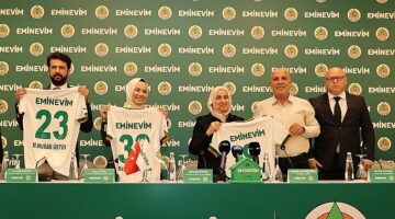 Eminevim Alanyaspor’un forma sırt sponsoru oldu