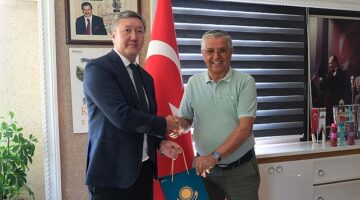 Kanafeyev’den Başkan Topaloğlu’na ziyaret