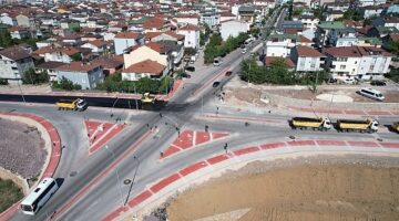 Kaşkaldere Kavşağı’nda son rötuşlar; Büyükşehir’den kent trafiğine bir nefes daha