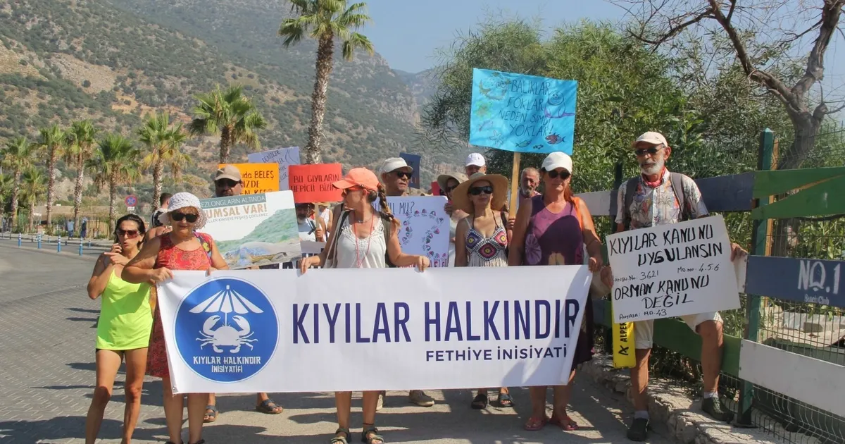 Kıyılar Halkındır İnisiyatifi Ölüdeniz’den seslendi