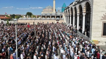 Konya’da Heniyye için gıyabi cenaze namazı