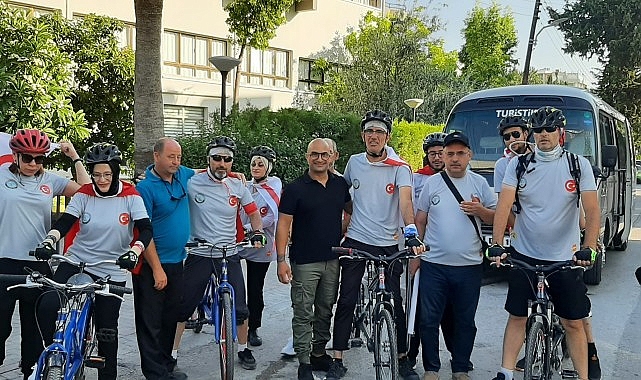 Konya’daki Görme Engelliler Kıbrıs Barış Harekatı’nın 50. Yıl Dönümünde KKTC’de Pedal Çevirdi