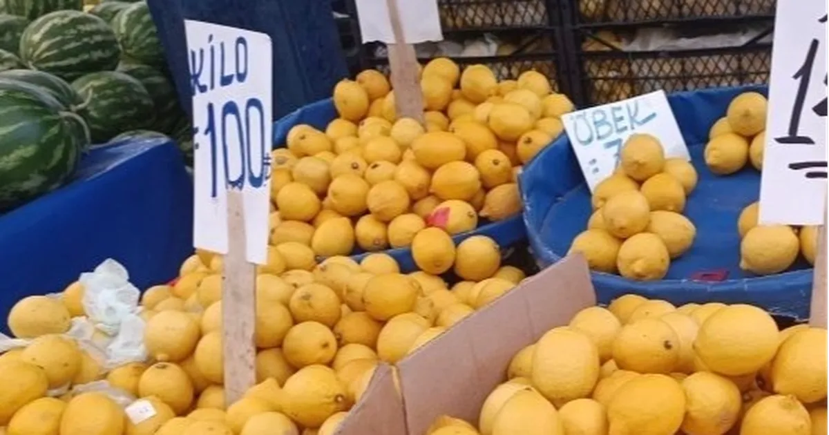 Limon üreticisinin sesine duyarsızlık fahiş fiyatlara neden oldu