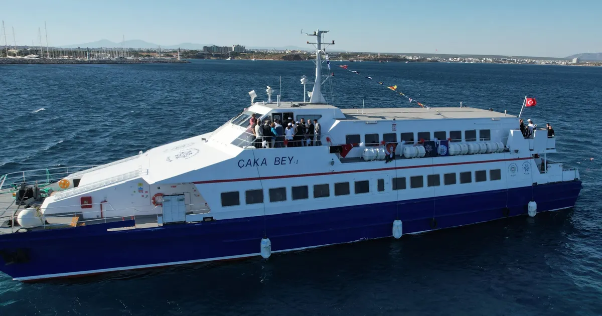 Muğla’da deniz otobüsü seferlerine yoğun ilgi