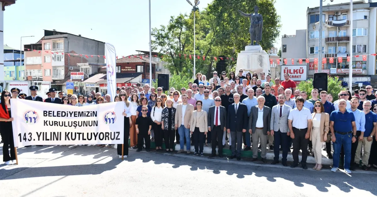 Mustafakemalpaşa Belediyesi’nde 143. yıl gururu