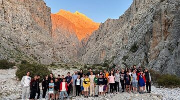 Nevşehir Belediyesi tarafından düzenlenen ‘Doğa Kampı’ çocuklar ve gençler tarafından büyük ilgi gördü