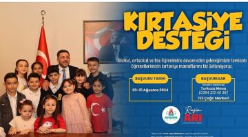 Nevşehir Belediyesi’nin öğrencilerin eğitim ve öğretim hayatına katkıda bulunmak amacıyla hayata geçirdiği Kırtasiye Desteği’ne başvurular başladı.