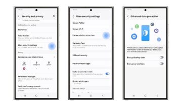 Private Sharing ve Gelişmiş Veri Koruması Samsung Galaxy cihazlarda kişisel bilgi güvenliği için gelişmiş yöntemler sunuyor