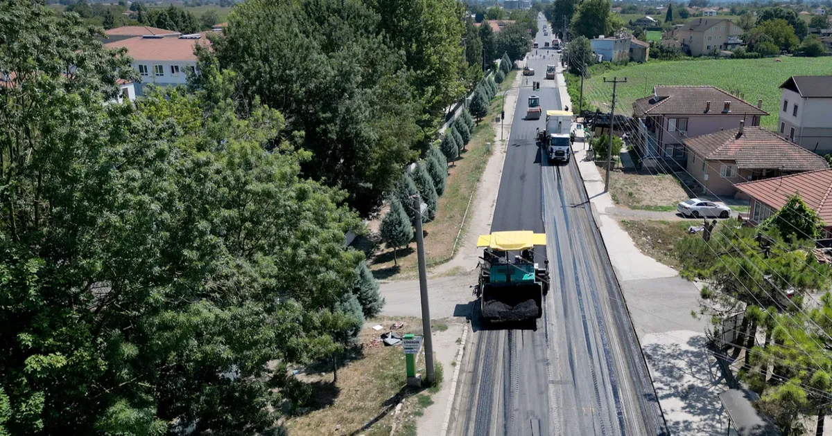 Sakarya’da Eski Ankara Yolu’nun çehresi değişiyor