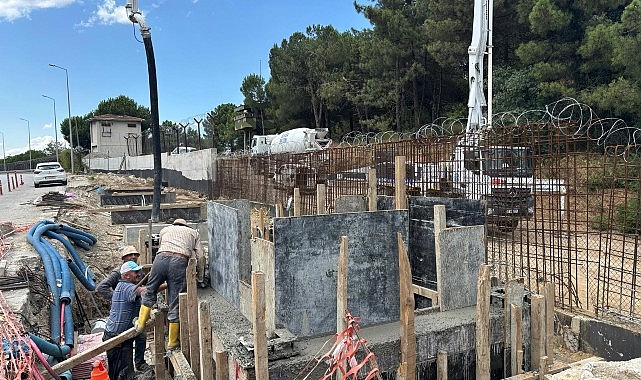 Sezai Karakoç üst geçidinde yoğun tempo