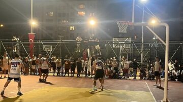 Sokak basketbolu heyecanı Göztepe’de devam etti