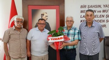 Temad Burhaniye Şube Başkanı Murat Düzköy, Başkan Deveciler’i Makamında Ziyaret Etti