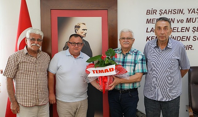 Temad Burhaniye Şube Başkanı Murat Düzköy, Başkan Deveciler’i Makamında Ziyaret Etti