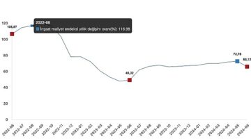 Tüik: İnşaat maliyet endeksi yıllık %66,12 arttı, aylık %0,40 arttı