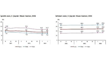 Tüik: Mevsim etkisinden arındırılmış işsizlik oranı %8,8 seviyesinde gerçekleşti