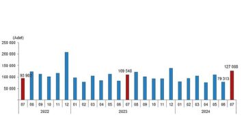 Tüik: Türkiye genelinde Temmuz ayında 127 bin 88 konut satıldı